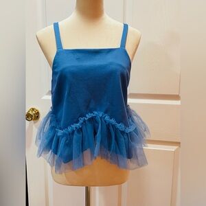 NEW Anthropologie Blue ♥️♥️